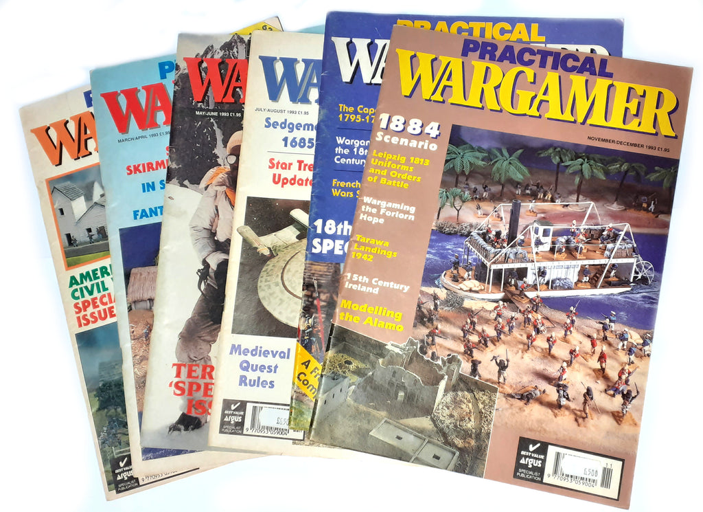 PRACTICAL WARGAMER: Complete Vintage 1993 - Magazines - @