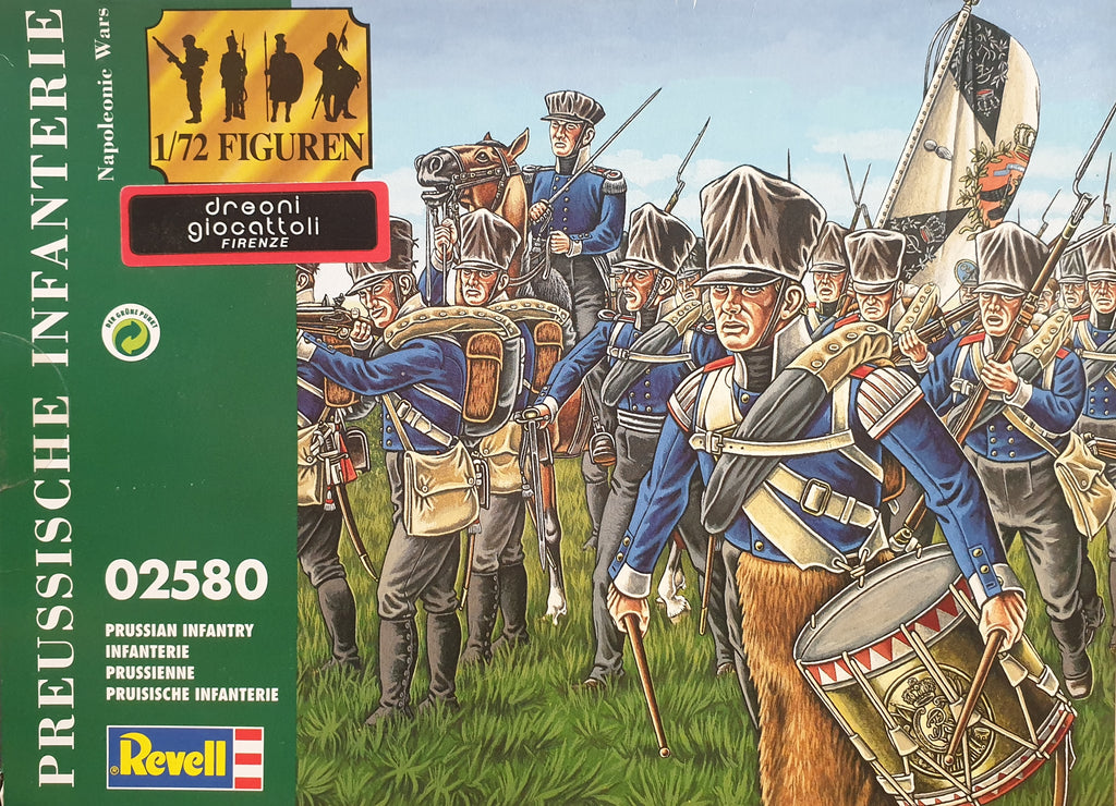 Revell - 02580 -  Prussian Infantry (Napoleonic Wars) - 1:72
