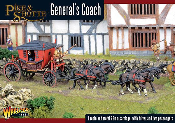 General's Coach - 28mm - Pike & Shotte - 202413001