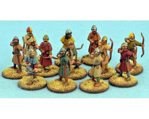 Gripping Beast - SAGA - SSP05 - Spanish Levy with bows - 28mm
