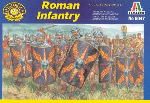 Italeri 6047 - Roman infantry (I - II century A.D.) - 1:72