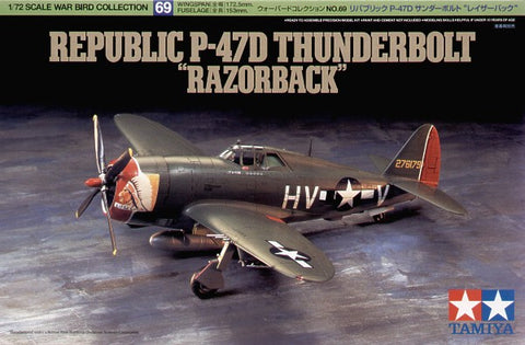 Tamiya 60769 - Republic P-47D Thunderbolt Razorback - 1:72