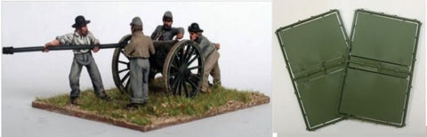 Renedra Plastic - BASE20 - 90mm x 65mm Artillery Bases