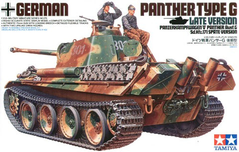 Tamiya 35176 - Pz.Kpfw.V Panther Ausf.G Late Version - 1:35