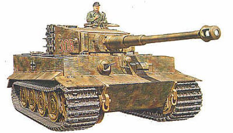Tamiya 35146 - Pz.Kpfw.VI Ausf.E Tiger I Sd.Kfz.181 Late version - 1:35