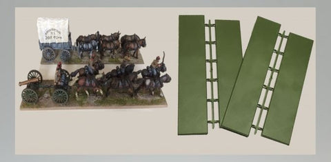 Renedra Plastic - BASE21 - Limber/Wagon Bases 230 x 50mm & 210 x 50mm