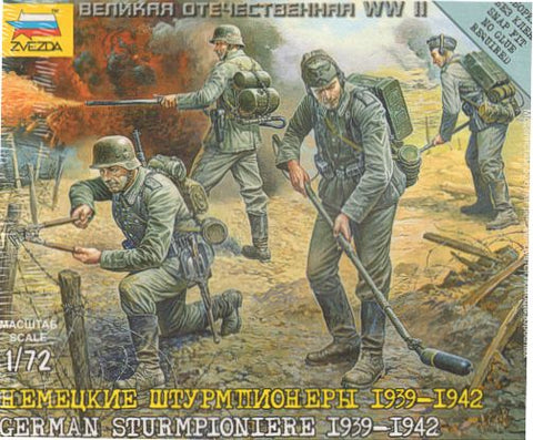 Zvezda - 6110 - German (WWII) Sturmpioniere - 1:72