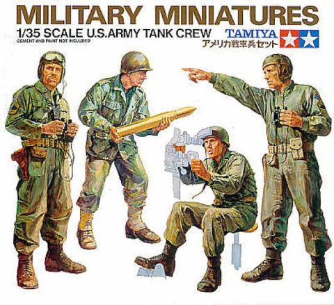 U.S.Tank Crew WWII - 1:35 - Tamiya - 35004