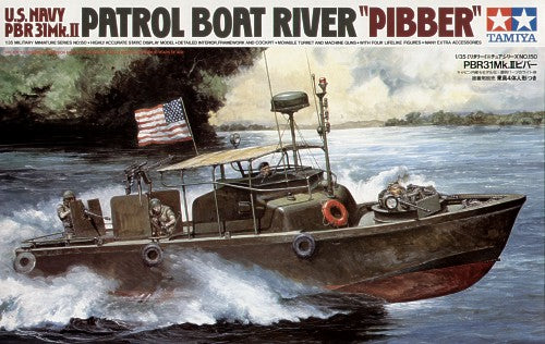 Tamiya 35150 - PBR31 Mk.II 'Pibber' USN Vietnam Patrol Boat - 1:35