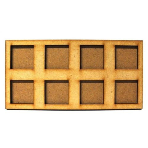 Movement Trays in MDF (7,5cm x 15cm) 8 SLOT (25mm)