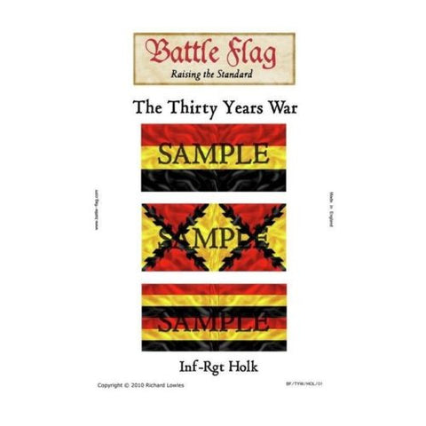 Battle Flag - Holk's Regiment of Infantry (Thirty Years War) - 28mm