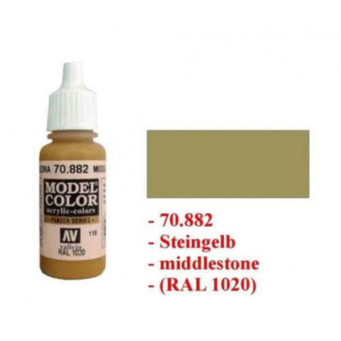 Vallejo Color - 70882 - Middlestone 118 - 17ml