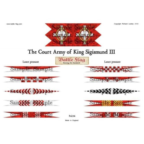 Battle Flag - The Court Army of King Sigismund III (Renaissance) - 28mm