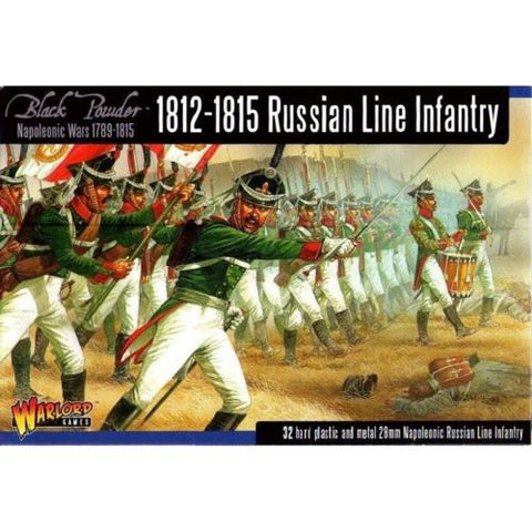 Black Powder - WGNRUS02 - Russian line infantry 1812-1815 - 28mm