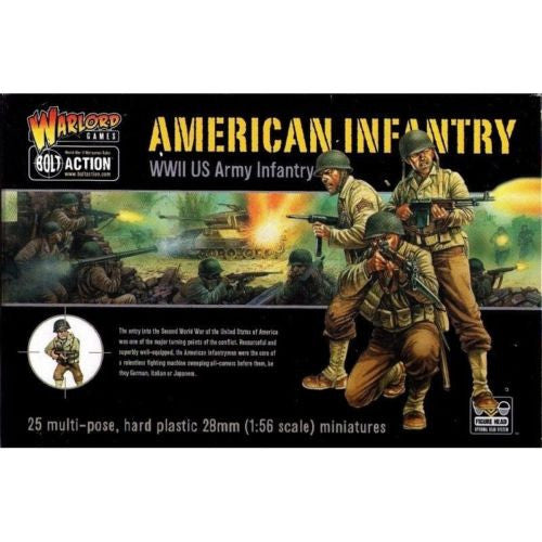 Bolt Action - WGB-AI-01 - American Infantry (WWII US army infantry) - 28m