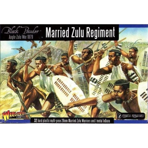 Black Powder - WGZ02 - Married zulu regiment - 28mm