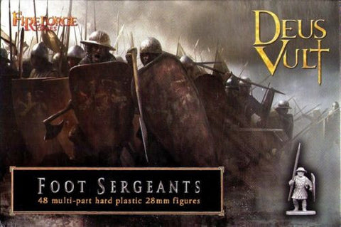 Foot Sergeants - 28mm - Fireforge - DVWA02-BS - FFG004 - @