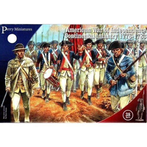 Perry - AW250 - American war of independence continental infantry 1776-1783 - 28mm
