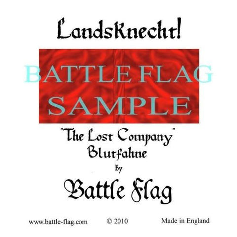 Battle Flag - Blutfahne (Renaissance & Landsknecht) - 28mm