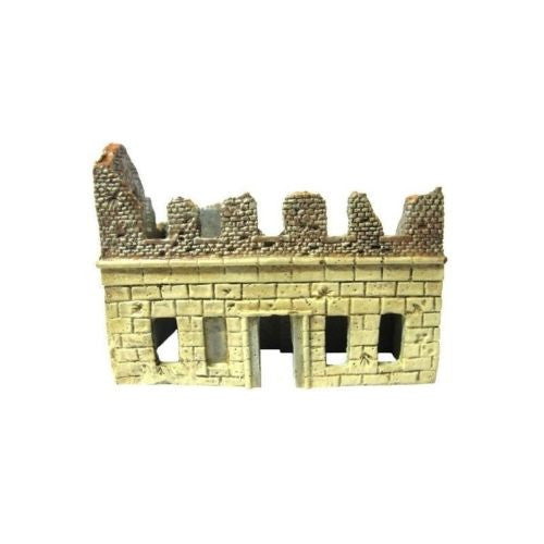 Ruined building - 20mm - Hovels - 16B - PAINTED