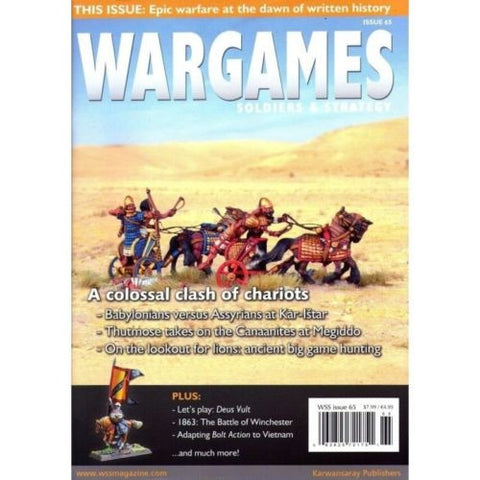 Magazines - SOLDIERS & STRATEGY - ISSUE 65 - a colossal clash of chariots