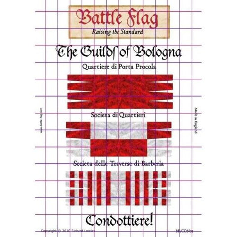Battle Flag - Bologna Guilds Plate II (Renaissance ) - 28mm