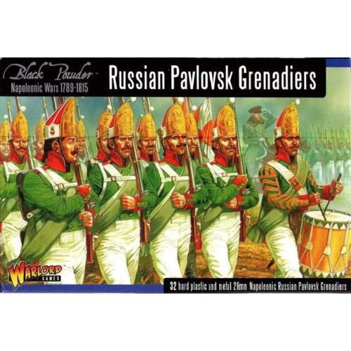 Black Powder - WGNRUS03 - Russian pavlovsk grenadiers - 28mm