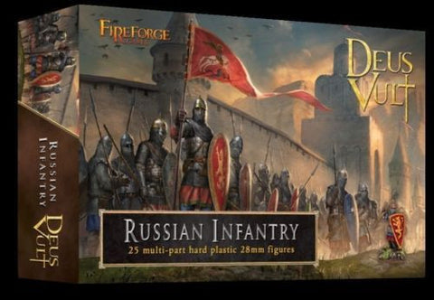 Fireforge - DVMR01-BS (FFG010) - Medieval Russian Infantry - 28mm