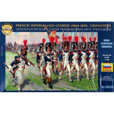 French imperial old guards (1804-1815) Grenadiers - 1:72 - Zvezda - 8030 - @