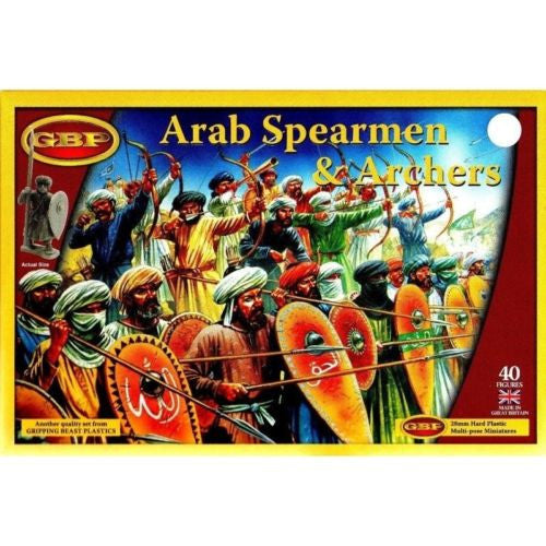 Gripping Beast - GBP04 - Arab spearmen & archers - 28mm
