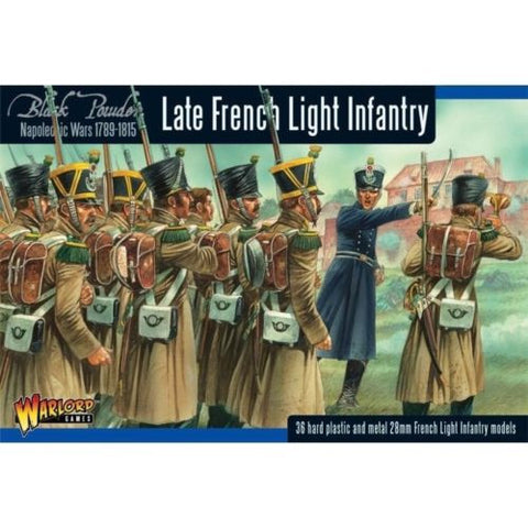 Late french light infantry - 28mm - Black Powder - WGNFR06 - @