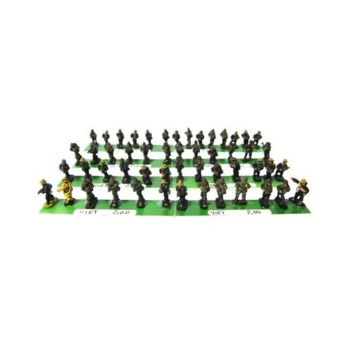 Vietnamese infantry x 52- 15mm - PAINTED - @