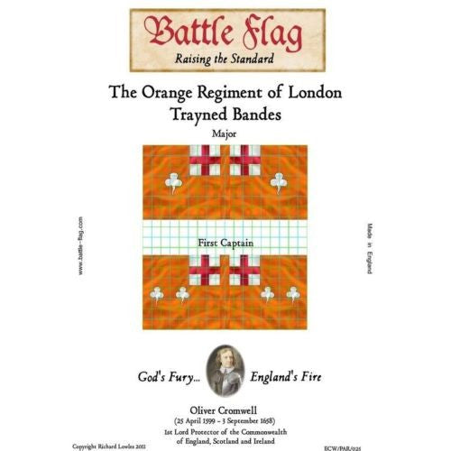 Battle Flag - The Orange Regiment of London Trayned Bande B - 28mm