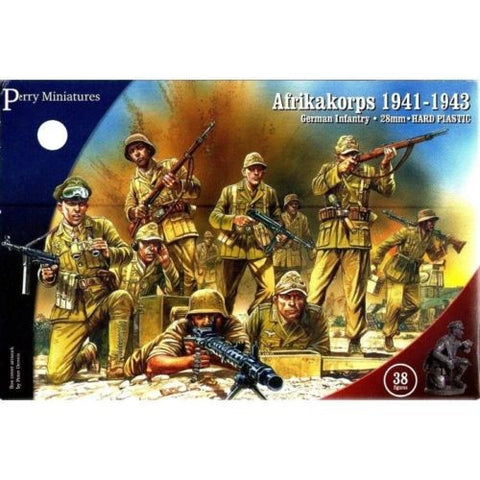 Perry - GWW1 - Afrikakorps 1941-1943 (german infantry) - 28mm