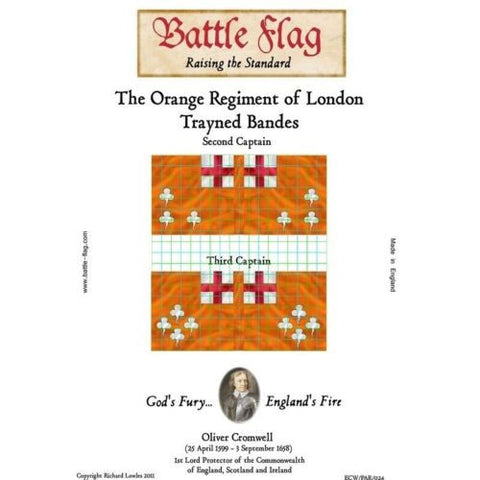 Battle Flag - The Orange Regiment of London Trayned Bande C - 28mm