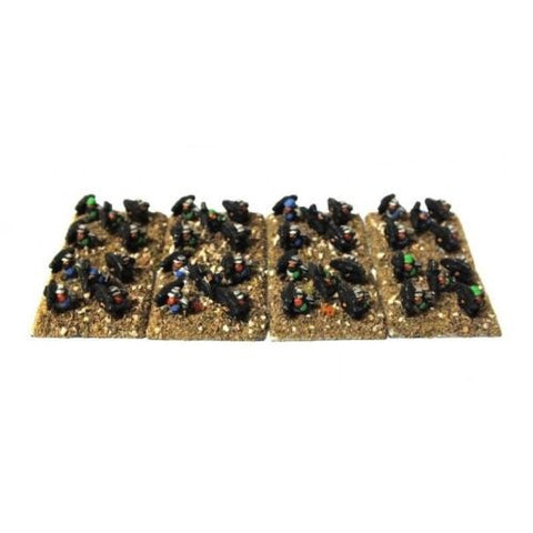 Squat thunderers heavy bolters x25 miniatures - 6mm - Epic - UNPAINTED