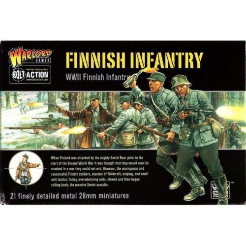 Bolt Action - WGBFN01 - Finnish infantry (WWII Finnish infantry) - 28mm