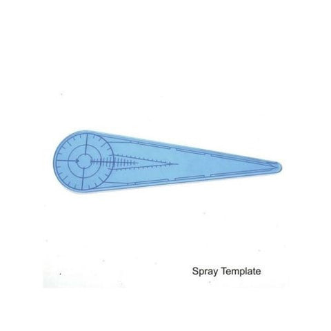 4GROUND - Blue Spray Template - MG-TAM-113B