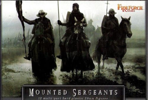 Fireforge - DVWA01-BS (FF003) - Mounted Sergeants - 28mm