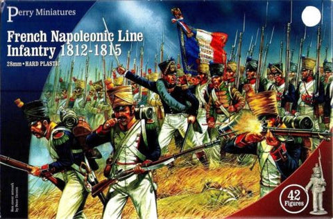 French Napoleonic - Line Infantry 1812-1815 - 28mm - Perry - FN100