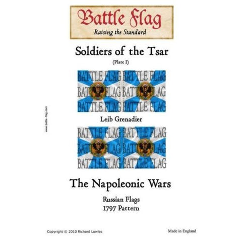 Battle Flag - Soldiers of the Tsar (Plate I) Leib Grenadier (Napoleonic War) - 28mm