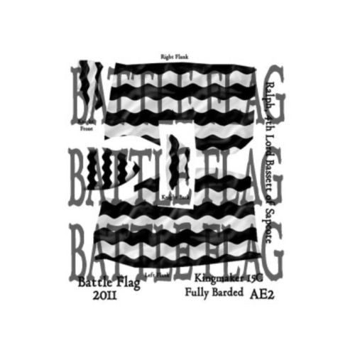Battle Flag - Ralph, 4th Lord Bassett of Sapcote (Late Medieval) - 28mm