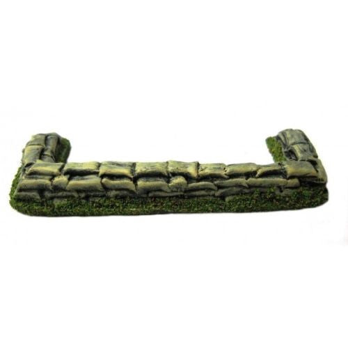 Scenery Wargame - Sandbagged emplacement - 15mm - USED - ES91
