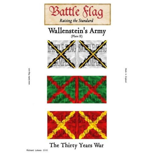 Battle Flag - Wallenstein Plate  II (Thirty Years War) - 28mm