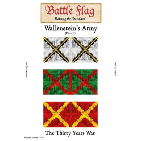 Battle Flag - Wallenstein Plate  II (Thirty Years War) - 28mm