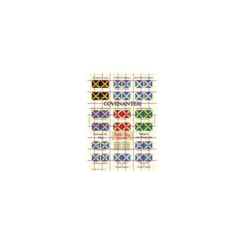 Covenanter Flags (English civil war) - 15mm - Battle Flag - ASTER28 - @