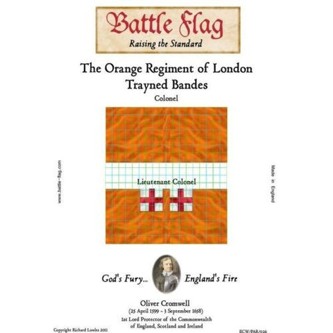Battle Flag - The Orange Regiment of London Trayned Bande A - 28mm