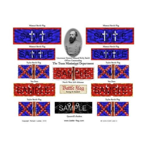 Confederate Flag - The Trans Mississippi Department (American Civil War) - 20mm