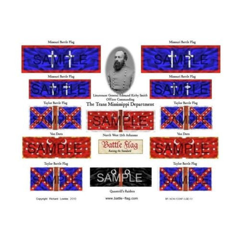 Confederate Flag - The Trans Mississippi Department (American Civil War) - 20mm