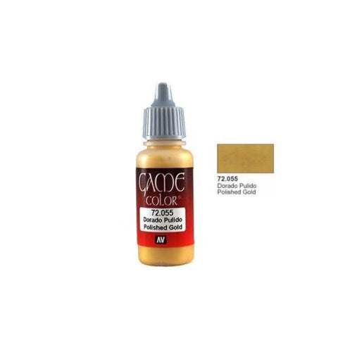 Vallejo Game Color - Polished Gold